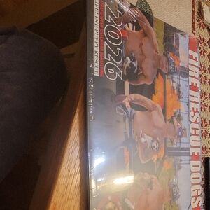 Fire Rescue Dogs 2026 Calendar